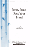 Jesus, Jesus, Rest Your Head Two-Part choral sheet music cover